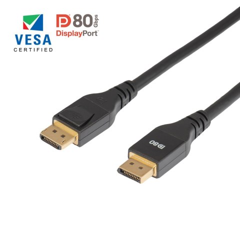 CLUB3D CAC-1094 kabel DisplayPort 2 m Czarny