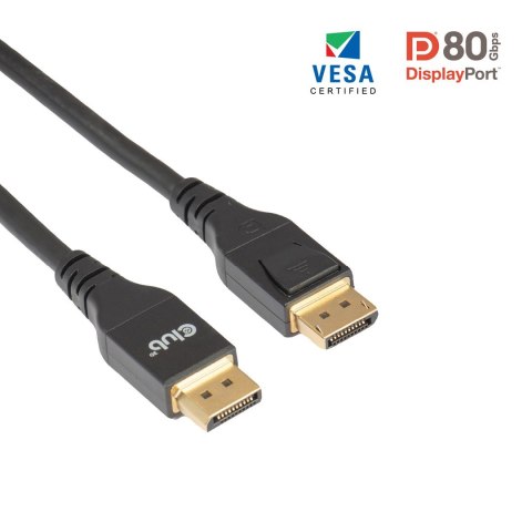 CLUB3D CAC-1094 kabel DisplayPort 2 m Czarny