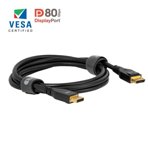 CLUB3D CAC-1094 kabel DisplayPort 2 m Czarny