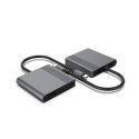 GEMBIRD MULTI ADAPTER USB TYPE-C 3 W 1 (PORT USB + HDMI + PD), KOLOR SZARY