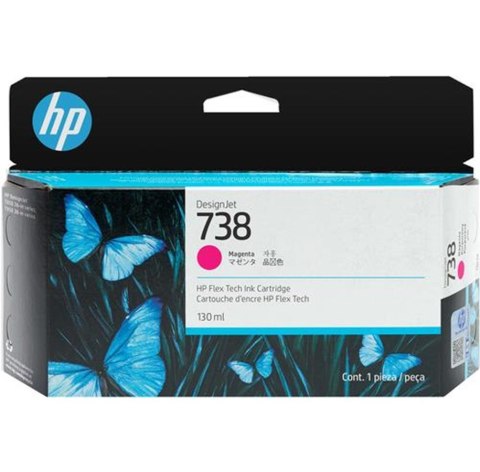 Tusz HP 738 magenta (498N6A)