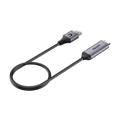 UNITEK KABEL ADAPTER DISPLAYPORT 1.4 - HDMI 2.1 8K60HZ HDR DSC V1.2A 1,8M