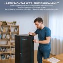 EXTRALINK SZAFA RACK WISZĄCA 12U 600X450 CZARNA
