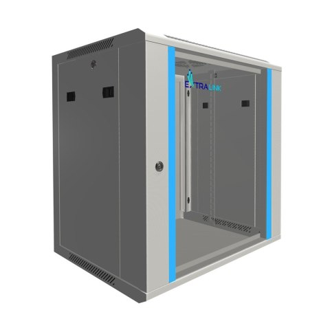 EXTRALINK SZAFA RACK WISZĄCA 12U 600X450 SZARA