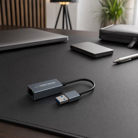 ESPERANZA GIGABIT ETHERNET 1000 MBPS ADAPTER USB 3.0-RJ45 ENA101