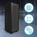 EXTRALILNK SZAFA STOJĄCA RACK 19" 32U 600X600 BK