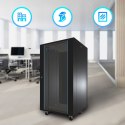 EXTRALINK SZAFA RACK STOJĄCA 22U 600X800 CZARNA