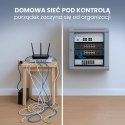 EXTRALINK SZAFA RACK WISZĄCA 4U 600X450 SZARA
