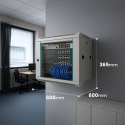 EXTRALINK SZAFA RACK WISZĄCA 6U 600X600 SZARA