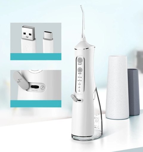 EXTRALINK BEAUTY SMARTLIFE INTELLIGENT WATER FLOSSER L8 WHITE