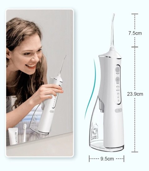 EXTRALINK BEAUTY SMARTLIFE INTELLIGENT WATER FLOSSER L8 WHITE
