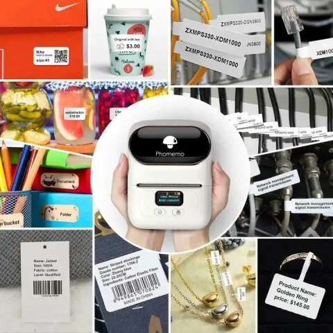 Extralink Mini Spausdintuvas Labeler | Mini spausdintuvas | Baltas