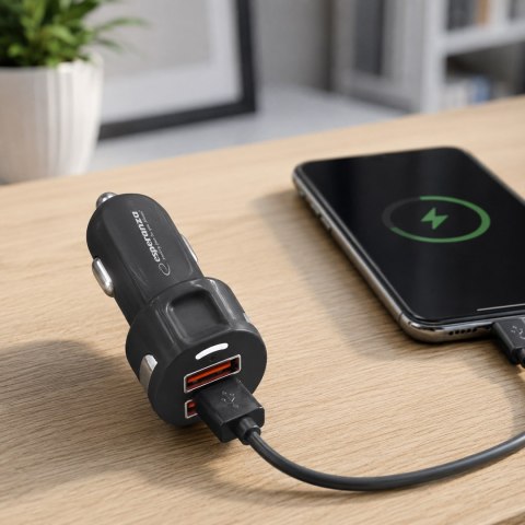 ESPERANZA ŁADOWARKA SAMOCHODOWA 36W 2X USB-A 18W EZC110K