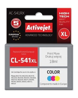 Activejet AC-541RX Tusz (zamiennik Canon CL-541XL; Premium; 18 ml; kolor)