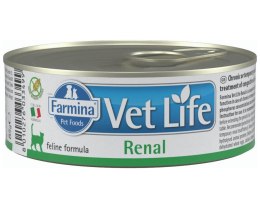 FARMINA Vet Life Renal Feline - mokra karma dla kota - 85 g