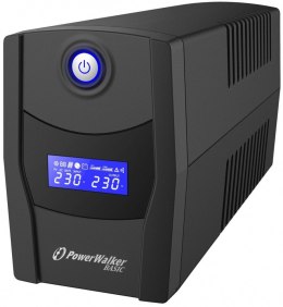 PowerWalker UPS Line-Interactive 600VA STL FR 2x PL 230V, USB, RJ11/45 In/Out