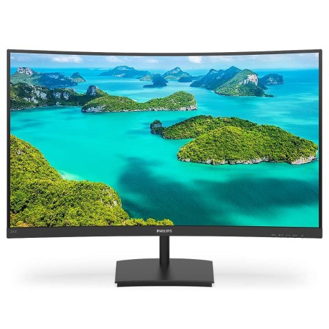 Philips Monitor 241E1SCA 23.6 cali VA Curved HDMI Głośniki