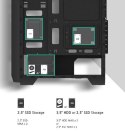 Zalman Obudowa S2 TG ATX Mid Tower PC Case TG fan x3