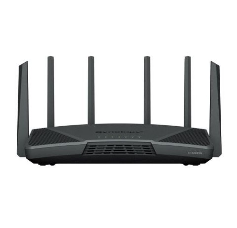 Synology Router bezprzewodowy RT6600ax WiFi 6 4x1,8Ghz 1GB DDR3 1x2,5GbE 1xUSB 3.2.1