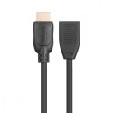 TB Kabel HDMI v2.0 F-M pozłacany 3m przedłużacz