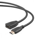 TB Kabel HDMI v2.0 F-M pozłacany 3m przedłużacz