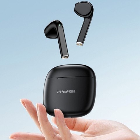 AWEI Słuchawki Bluetooth 5.3 T26 Pro TWS Black