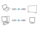 Lanberg Kabel DisplayPort (M) V1.1 -> HDMI (M) 1m czarny