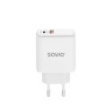 SAVIO ŁADOWARKA SIECIOWA 30W QUICK CHARGE, POWER DELIVERY 3.0 LA-06