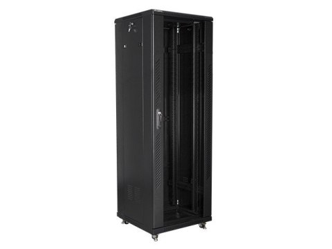 Lanberg Szafa stojąca Rack 19 37U 600x600mm czarna