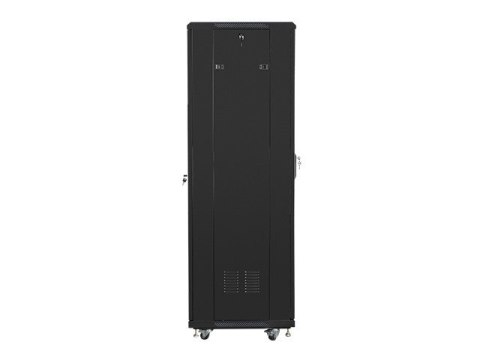 Lanberg Szafa stojąca Rack 19 37U 600x600mm czarna