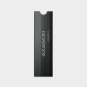 AXAGON CLR-M2L10 Chłodnica aluminiowa pasywna do dysku M.2 SSD, ALU korpus, silikonowe silikonowe podkładki termiczne, wysokość 10mm