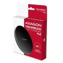 AXAGON WDC-P10T Cienka bezprzewodowa podkładka szybkiego ładowania QI 5/7.5/10 W, micro USB