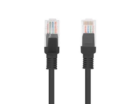 Lanberg Patchcord kat.5e 3.0M UTP czarny