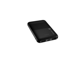 Natec Powerbank Trevi Compact 5000mAh 2x USB + USB-C Czarny