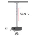 Techly Ramię do projektora 50-77cm sufitowe, 15kg białe