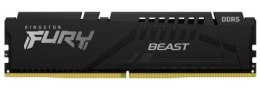 Kingston Pamięć DDR5 Fury Beast RGB 16GB(2* 8GB)/5600 CL36 EXPO czarna