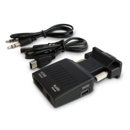 Savio Konwerter VGA do HDMI, Audio, Full HD, CL-145