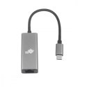 TB Adapter USB C - RJ45 szary, 10/100/1000 Mb/s
