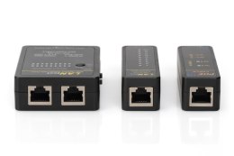 Digitus Tester kabli sieciowych i komunikacyjnych (RJ45, RJ12, RJ11, BNC)