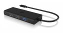 IcyBox Stacja dokująca IB-DK4011-CPD 9in1,HDMI,DP,CR,TYPE-C