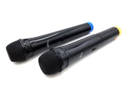 Media-Tech Mikrofony do karaoke Accent Pro MT395 2 sztuki w zestawie